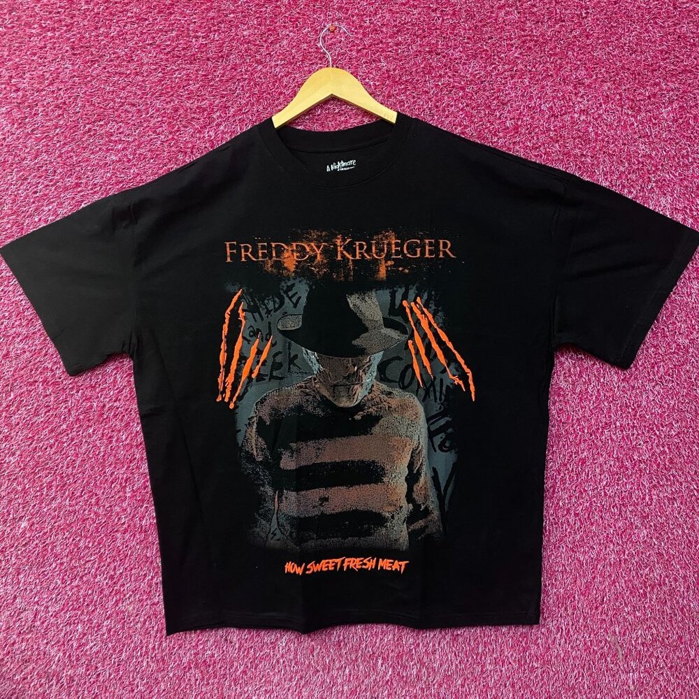 Freddy Krueger A Nightmare on Elm Street Horror Movie T-Shirt 2XL